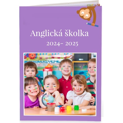Školní fotokniha A4 – šablona Anglická školka