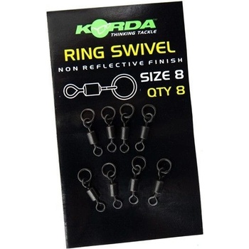Korda Obratlíky Ring Swivels veľ.8 8 ks