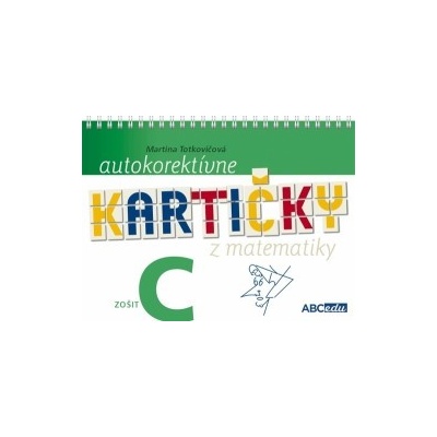 Autokorektívne kartičky z matematiky - zošit C