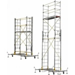 Bisonte Професионално мобилно алуминиево скеле BISONTE TeleSafe 008XL/ 2х15 (8697817590088)