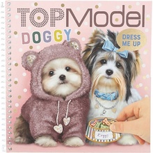 Top Model Dress Me Up Doggy Blok se samolepkami