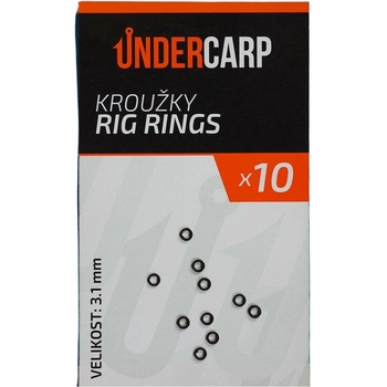 UnderCarp krúžky 10 ks Rig Rings Veľkosť 3,1mm