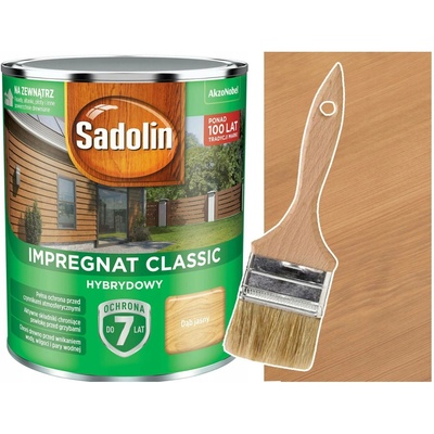 Sadolin Klasický hybridní impregnační nátěr na dřevo 2,5 l Světlý dub
