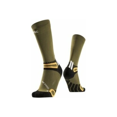 X-Bionic X-Socks Hike Discover Crew zelená