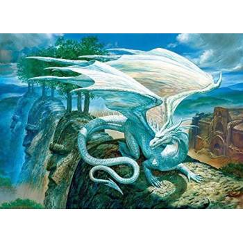 Image 1 of Cobble Hill - Puzzle White Dragon - 500 piese
