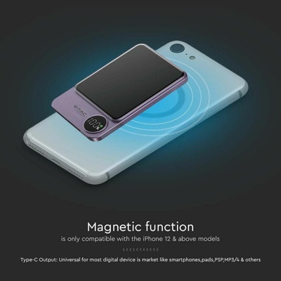 V-TAC 5 000mAh Purple VT-50005