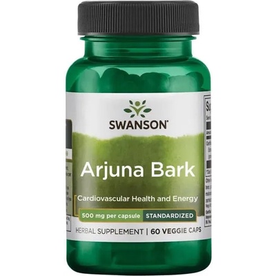 Swanson Arjuna, 500 mg, 60 растителни капсули, Swanson (SWH199)