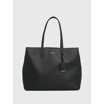 Calvin Klein kabelka Ck Must Shopper Md Pu/Nubuck K60K611677 Ck Black BEH