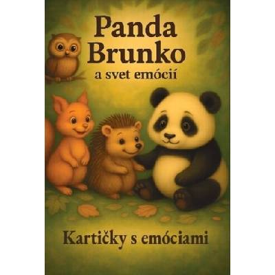 Panda Brunko a svet emócií - kartičky