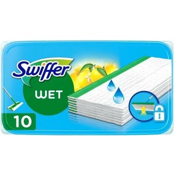 Swiffer Wet Citrus Fresh náhradné vlhčené obrúsky na podlahu 10 ks