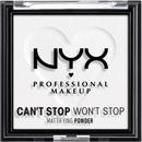 NYX Professional Makeup Can't Stop Won't Stop Mattifying Powder zmatňujúci púder 11 Bright Translucent 6 g