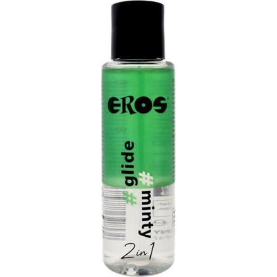 Eros - eros classic line Лубрикант eros - "2 in 1" glide minty silicone-based lubricant 100 ml