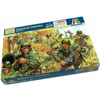 Italeri Italeri: Американски пехотинци от Втората световна война, 1: 72 (6046s)