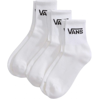 VANS CLASSIC HALF CREW 6 PACK WHITE