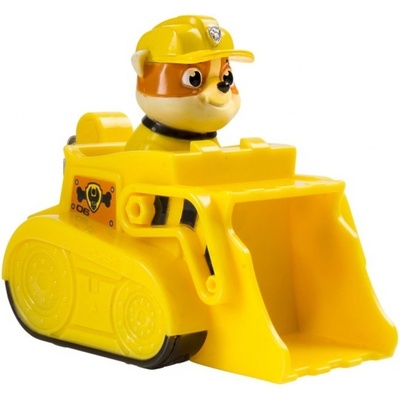 Spin Master Tlapková patrola Autíčko vozidlo bagr Rubble s pohyblivou lžící