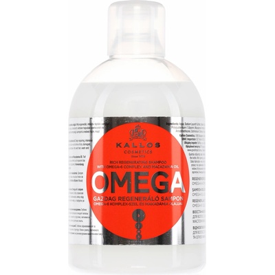 Kallos šampon s Omega komplexem pro poničené vlasy 1000 ml