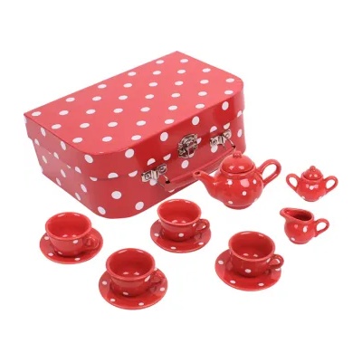 Bigjigs Toys Bigjigs- Порцеланов сервиз в куфарче (BJ613)