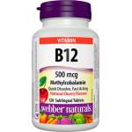 Webber Naturals Vitamin B12 500 mg [120 Таблетки]