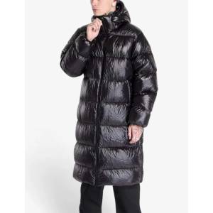 Adidas Long Regen Puffer Down Jacket Black - magazinko