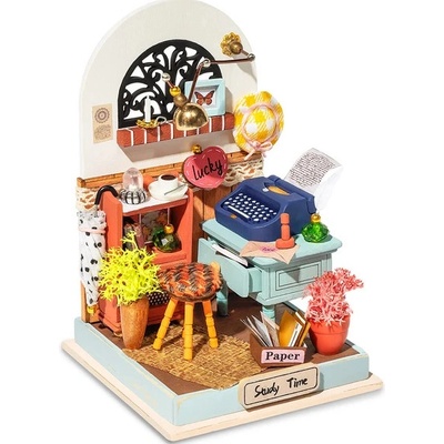 ROBOTIME Rolife DIY House: Uchování vzpomínek - Pracovna