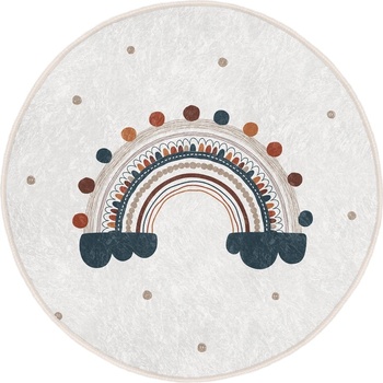 Mila Home Кремав детски килим ø 120 cm Comfort - Mila Home (HKG-HaliRound-Comfort-10577-120x120)