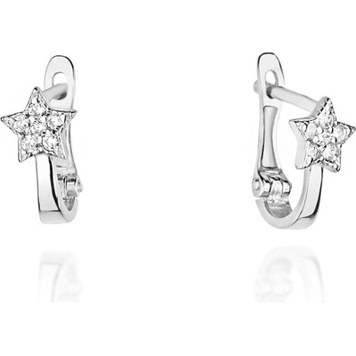 Blink Blink diamantové náušnice hviezdičky 0.10 ct 3346BDB