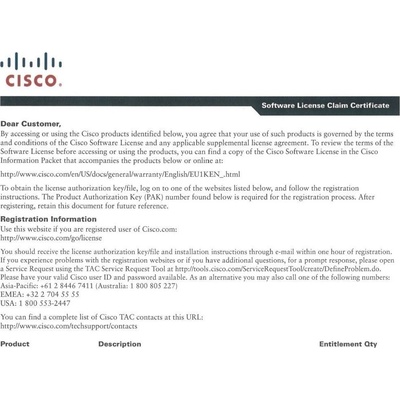 Cisco L-SL-29-SEC-K9=