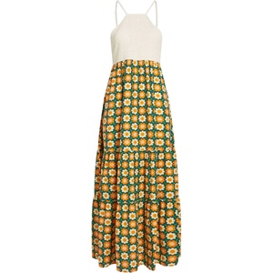 O'Neill Дамска рокля O'Neill Women's O'Riginals Maxi Dress - Green Retro Flower (134-1879-0114)