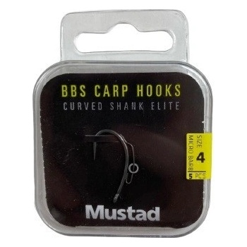 Mustad BBS Curve Shank Elite vel.6 5 ks