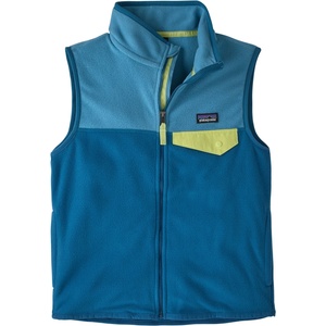 Patagonia Детски поларен елек Patagonia Kid's Micro D Snap-T Vest Fleece vest - Aquatic Blue (703-6943-0114)
