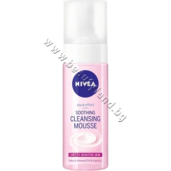 Nivea Пяна Nivea Aqua Effect Soothing Cleansing Mousse, p/n NI-86727 - Успокояваща почистваща пяна за суха кожа (NI-86727)