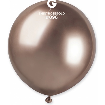 Gemar Balónek chromový růžově zlatý 48 cm