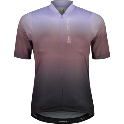Maloja Дамска фланелка с къс ръкав за колоездене Maloja Women's VaridM. Cycling jersey - Deep Black Rainbow - размер XS (156-3056-0211)