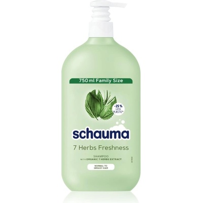 Schwarzkopf Schauma 7 Herbs bylinný šampon pro normální až mastné vlasy 750 ml