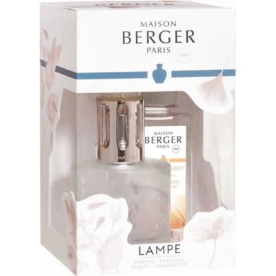 Maison Berger Paris darčeková sada katalytická lampa Coffret matná + Čerstvé tonikum 180 ml