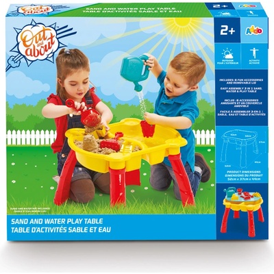 Addo Hrací stolek na vodu a písek 3v1 – Zbozi.Blesk.cz