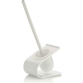 Kela Wc štětka LIAM bílá 41,5 cm KL-20063