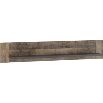 Bogdan Furniture Europe Полица Мебели Богдан Georgia-Е20, Колониален дъб и Матера