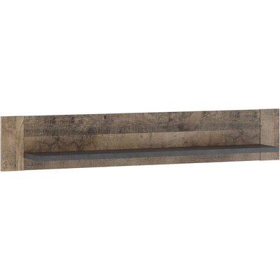 Bogdan Furniture Europe Полица Мебели Богдан Georgia-Е20, Колониален дъб и Матера