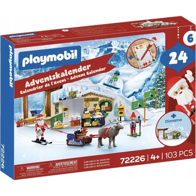 PLAYMOBIL 72226 ADVENTNÝ KALENDÁR Severný pól