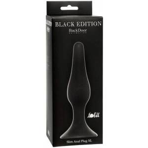  Plug-Slim Anal Plug XL Black