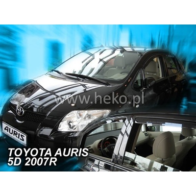 Deflektory Toyota Auris, 2006-2012 predné