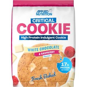 Applied Nutrition Critical Cookie | High Protein Indulgent Cookie [85 грама] Бял шоколад с малини