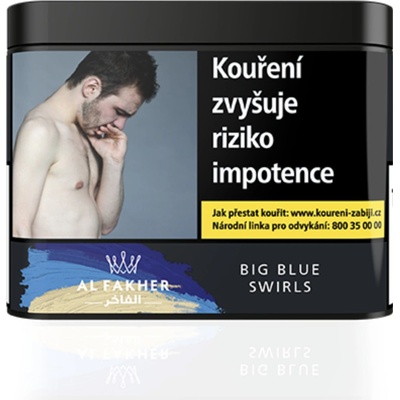 Al Fakher Big Blue Swirls 200 g – Zboží Mobilmania