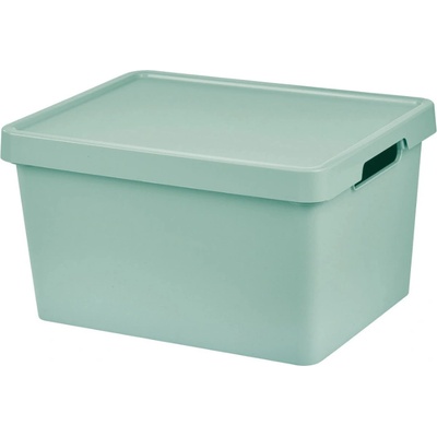 Tontarelli Úložný Box Maya L s víkem 16,2 l zelená 8034751814