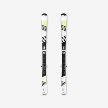 Wedze Boost 500 bielo-žlté 140 cm