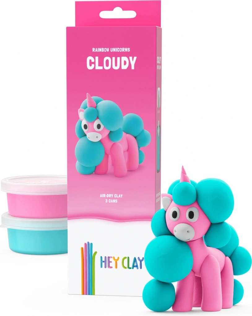TM Toys Hey Clay Jednorožec Cloudy