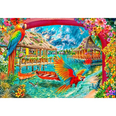 Bluebird Puzzle - Puzzle Paradise on Earth - 1 000 piese