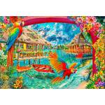 Bluebird Puzzle - Puzzle Paradise on Earth - 1 000 piese
