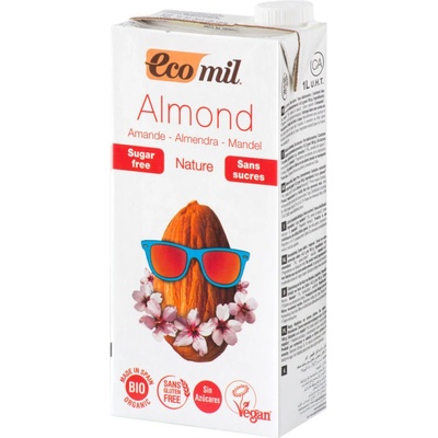 Ecomil Bio Nápoj zo sladkých mandlí Nature 1 l